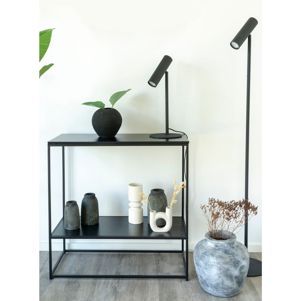 House Nordic Parijs Vloerlamp - Zwart